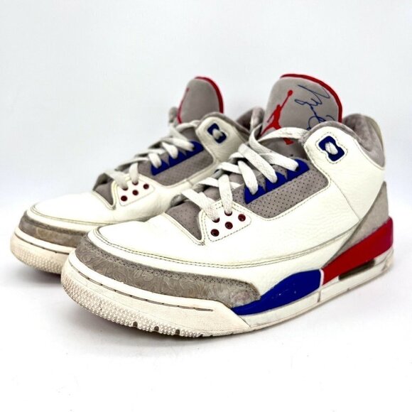 Nike Air Jordan 3 Retro International Flight Men Size 9 Shoes 136064-140 - Picture 1 of 12